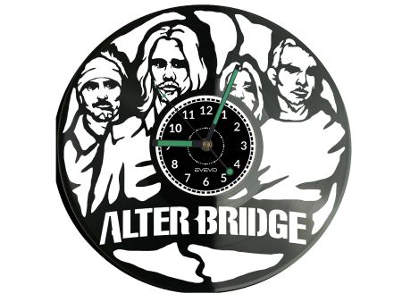 Alter Bridge Vinyl Zegar Ścienny Płyta Winylowa Nowoczesny Dekoracyjny Na Prezent Urodziny