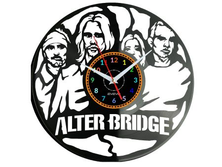 Alter Bridge Vinyl Zegar Ścienny Płyta Winylowa Nowoczesny Dekoracyjny Na Prezent Urodziny