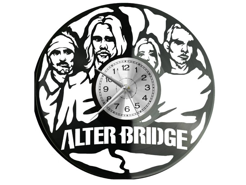 Alter Bridge Vinyl Zegar Ścienny Płyta Winylowa Nowoczesny Dekoracyjny Na Prezent Urodziny