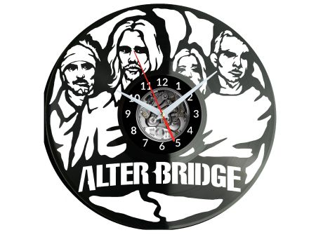 Alter Bridge Vinyl Zegar Ścienny Płyta Winylowa Nowoczesny Dekoracyjny Na Prezent Urodziny