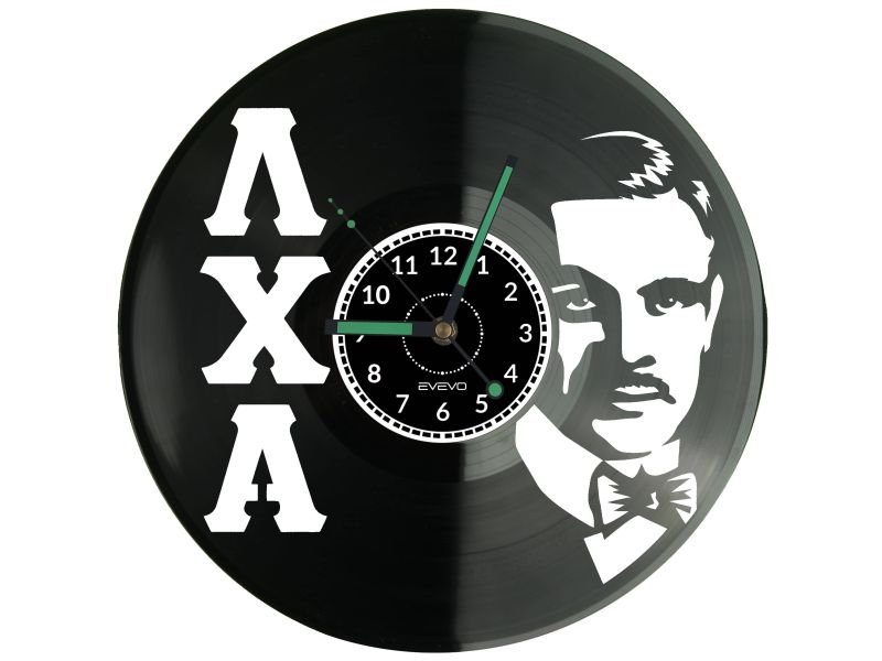 Lambda Chi Alpha Vinyl Zegar Ścienny Płyta Winylowa Nowoczesny Dekoracyjny Na Prezent Urodziny