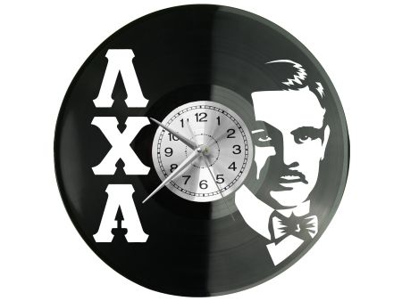 Lambda Chi Alpha Vinyl Zegar Ścienny Płyta Winylowa Nowoczesny Dekoracyjny Na Prezent Urodziny