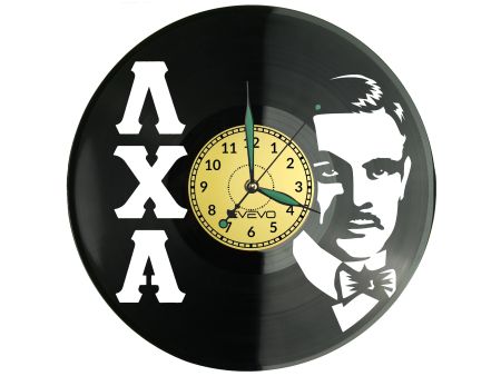 Lambda Chi Alpha Vinyl Zegar Ścienny Płyta Winylowa Nowoczesny Dekoracyjny Na Prezent Urodziny