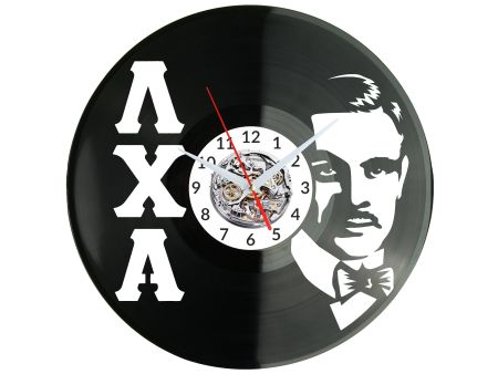 Lambda Chi Alpha Vinyl Zegar Ścienny Płyta Winylowa Nowoczesny Dekoracyjny Na Prezent Urodziny