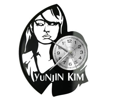 Yunjin Kim Vinyl Zegar Ścienny Płyta Winylowa Nowoczesny Dekoracyjny Na Prezent Urodziny