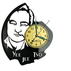 Yee Jee Tso Vinyl Zegar Ścienny Płyta Winylowa Nowoczesny Dekoracyjny Na Prezent Urodziny
