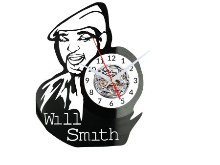 Will Smith Vinyl Zegar Ścienny Płyta Winylowa Nowoczesny Dekoracyjny Na Prezent Urodziny