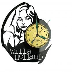 Willa Holland Vinyl Zegar Ścienny Płyta Winylowa Nowoczesny Dekoracyjny Na Prezent Urodziny