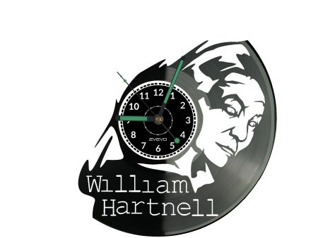 William Hartnell Vinyl Zegar Ścienny Płyta Winylowa Nowoczesny Dekoracyjny Na Prezent Urodziny