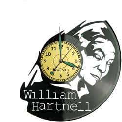 William Hartnell Vinyl Zegar Ścienny Płyta Winylowa Nowoczesny Dekoracyjny Na Prezent Urodziny