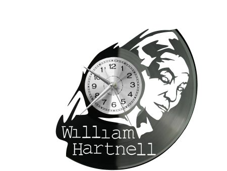 William Hartnell Vinyl Zegar Ścienny Płyta Winylowa Nowoczesny Dekoracyjny Na Prezent Urodziny