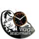 Viggo Mortensen Vinyl Zegar Ścienny Płyta Winylowa Nowoczesny Dekoracyjny Na Prezent Urodziny
