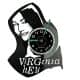 Virginia Hey Vinyl Zegar Ścienny Płyta Winylowa Nowoczesny Dekoracyjny Na Prezent Urodziny