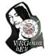 Virginia Hey Vinyl Zegar Ścienny Płyta Winylowa Nowoczesny Dekoracyjny Na Prezent Urodziny