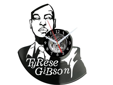 Tyrese Gibson Vinyl Zegar Ścienny Płyta Winylowa Nowoczesny Dekoracyjny Na Prezent Urodziny