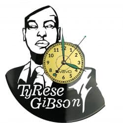Tyrese Gibson Vinyl Zegar Ścienny Płyta Winylowa Nowoczesny Dekoracyjny Na Prezent Urodziny