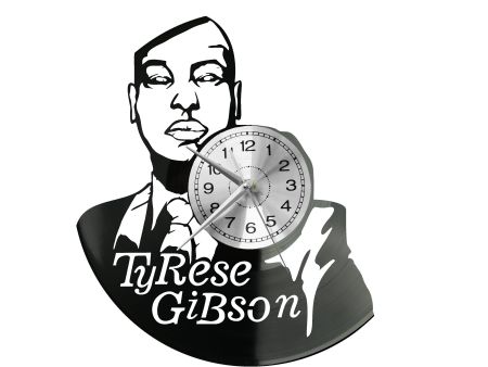 Tyrese Gibson Vinyl Zegar Ścienny Płyta Winylowa Nowoczesny Dekoracyjny Na Prezent Urodziny