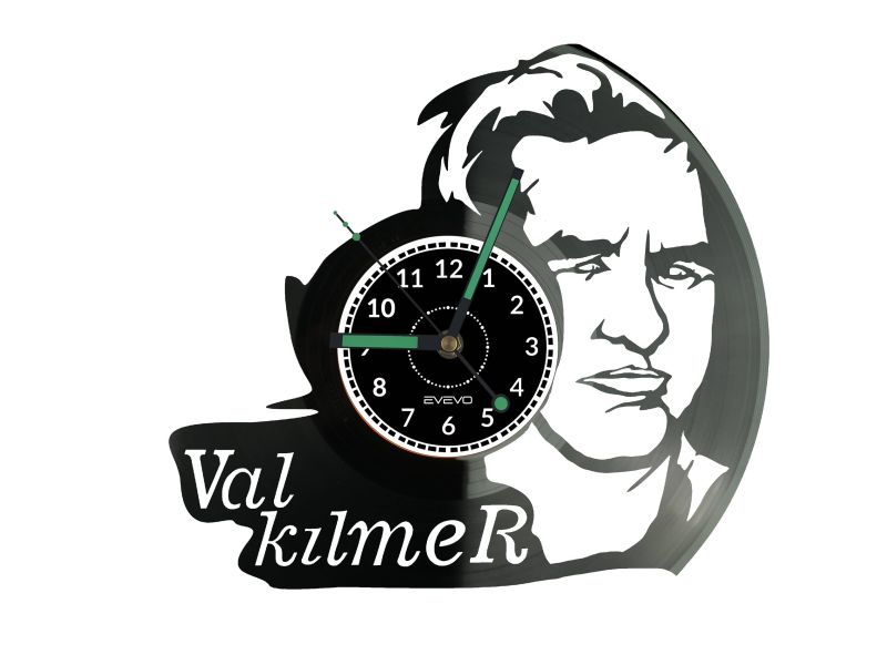 Val Kilmer Vinyl Zegar Ścienny Płyta Winylowa Nowoczesny Dekoracyjny Na Prezent Urodziny