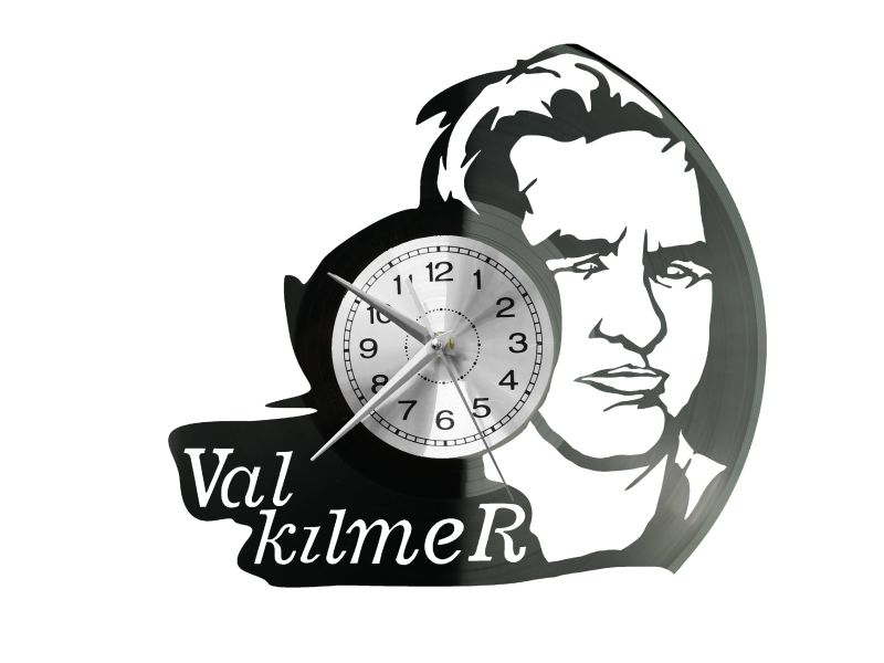 Val Kilmer Vinyl Zegar Ścienny Płyta Winylowa Nowoczesny Dekoracyjny Na Prezent Urodziny