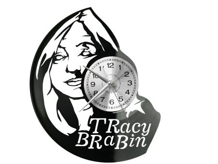 Tracy Brabin Vinyl Zegar Ścienny Płyta Winylowa Nowoczesny Dekoracyjny Na Prezent Urodziny