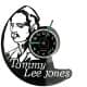 Tommy Lee Jones Vinyl Zegar Ścienny Płyta Winylowa Nowoczesny Dekoracyjny Na Prezent Urodziny