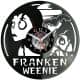 Franke Weenie Vinyl Zegar Ścienny Płyta Winylowa Nowoczesny Dekoracyjny Na Prezent Urodziny