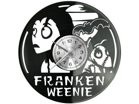 Franke Weenie Vinyl Zegar Ścienny Płyta Winylowa Nowoczesny Dekoracyjny Na Prezent Urodziny