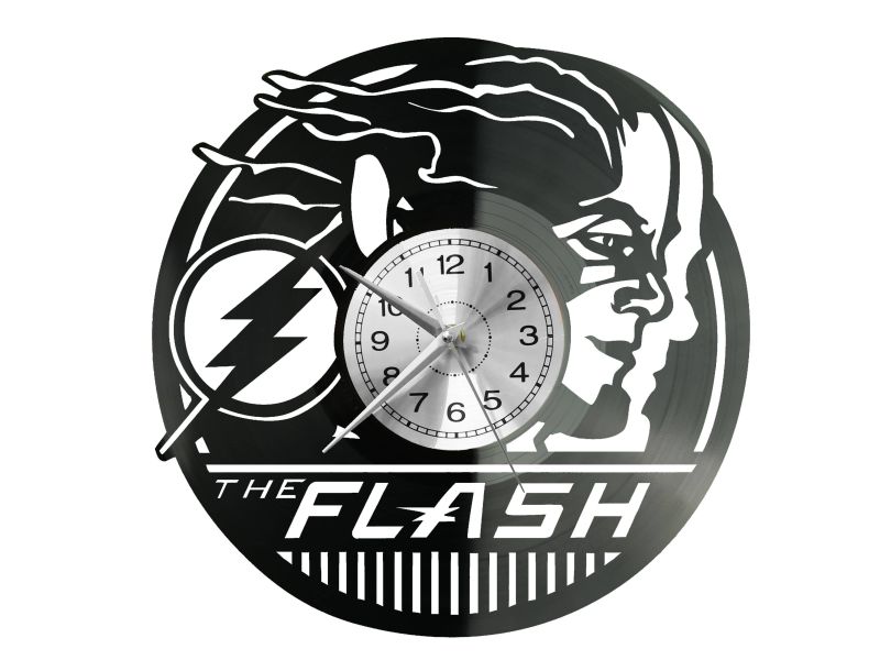 Flash Vinyl Zegar Ścienny Płyta Winylowa Nowoczesny Dekoracyjny Na Prezent Urodziny