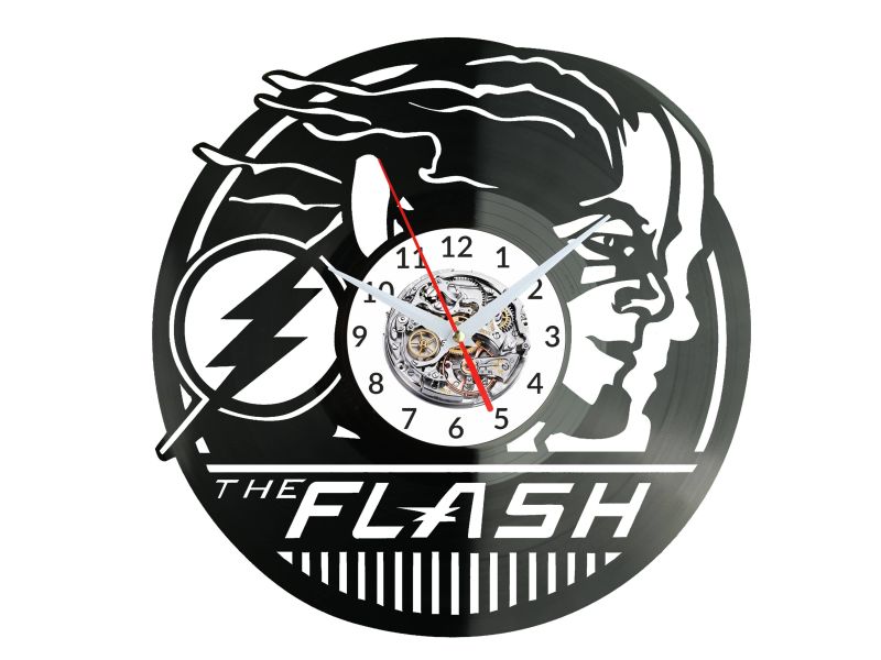 Flash Vinyl Zegar Ścienny Płyta Winylowa Nowoczesny Dekoracyjny Na Prezent Urodziny