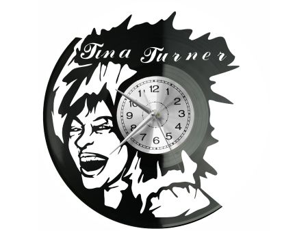 Tina Turner Vinyl Zegar Ścienny Płyta Winylowa Nowoczesny Dekoracyjny Na Prezent Urodziny