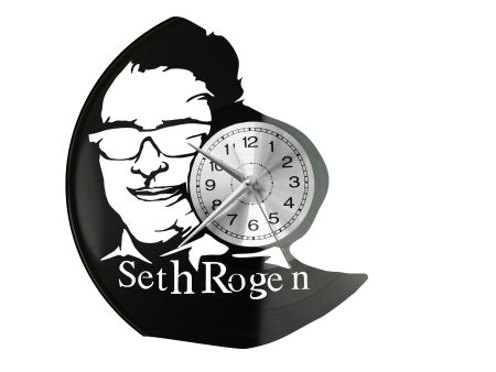 Seth Rogen Zegar Ścienny Płyta Winylowa Nowoczesny Dekoracyjny Na Prezent Urodziny