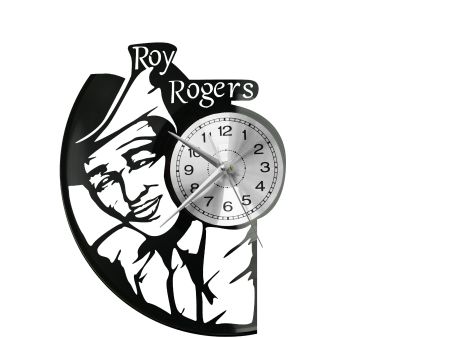 Roy Rogers Zegar Ścienny Płyta Winylowa Nowoczesny Dekoracyjny Na Prezent Urodziny