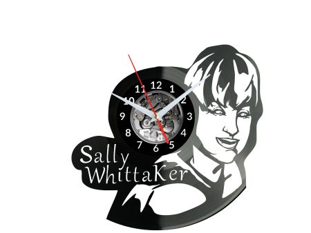 Sally Whittaker Zegar Ścienny Płyta Winylowa Nowoczesny Dekoracyjny Na Prezent Urodziny