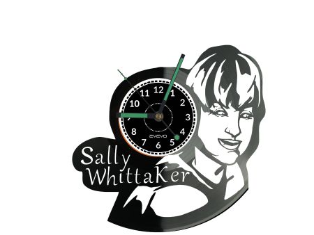 Sally Whittaker Zegar Ścienny Płyta Winylowa Nowoczesny Dekoracyjny Na Prezent Urodziny