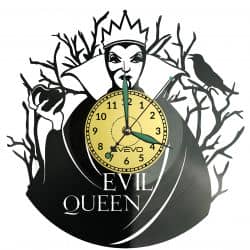 Evil Queen Zegar Ścienny Płyta Winylowa Nowoczesny Dekoracyjny Na Prezent Urodziny