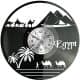 Egipt Zegar Ścienny Płyta Winylowa Nowoczesny Dekoracyjny Na Prezent Urodziny