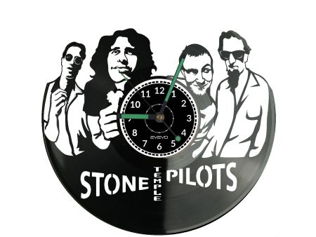 Stone Temple Pilots Zegar Ścienny Płyta Winylowa Nowoczesny Dekoracyjny Na Prezent Urodziny