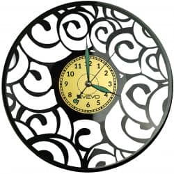Abstrakcyjny Zegar Zegar Ścienny Płyta Winylowa Nowoczesny Dekoracyjny Na Prezent Urodziny