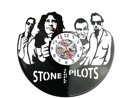 Stone Temple Pilots Zegar Ścienny Płyta Winylowa Nowoczesny Dekoracyjny Na Prezent Urodziny