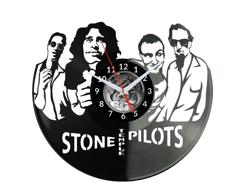 Stone Temple Pilots Zegar Ścienny Płyta Winylowa Nowoczesny Dekoracyjny Na Prezent Urodziny