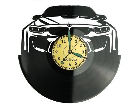 BMW M1 M3 M5 SAMOCHÓD NIEMIECKI ZEGAR ŚCIENNY PŁYTA WINYLOWA PREZENT UPOMINEK URODZINY DLA NIEJ DLA NIEGO EVEVO EVEVO.PL W3493