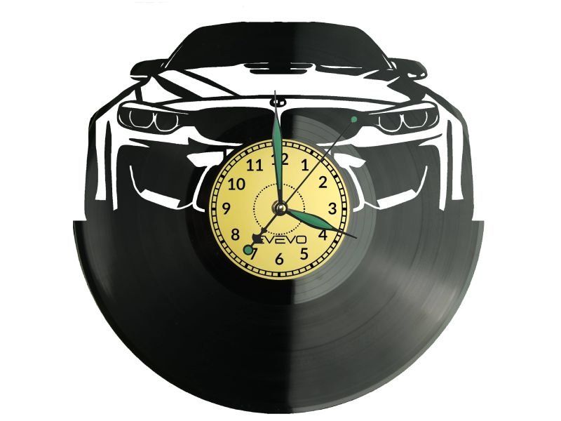 BMW M1 M3 M5 SAMOCHÓD NIEMIECKI ZEGAR ŚCIENNY PŁYTA WINYLOWA PREZENT UPOMINEK URODZINY DLA NIEJ DLA NIEGO EVEVO EVEVO.PL W3493