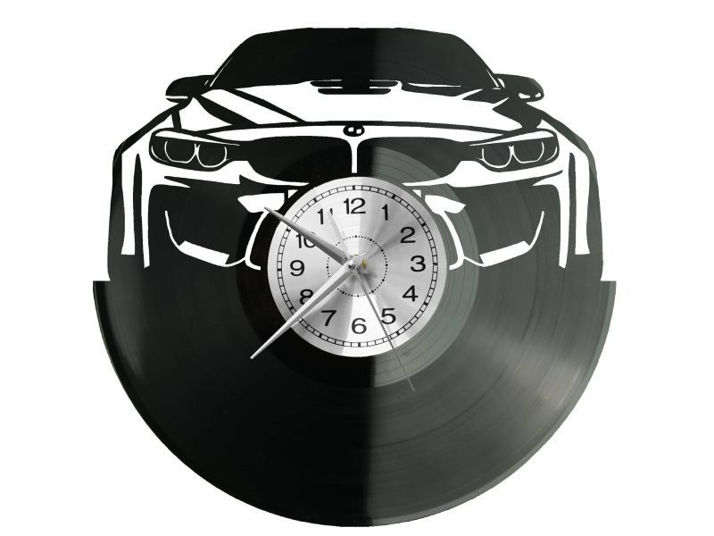 BMW M1 M3 M5 SAMOCHÓD NIEMIECKI ZEGAR ŚCIENNY PŁYTA WINYLOWA PREZENT UPOMINEK URODZINY DLA NIEJ DLA NIEGO EVEVO EVEVO.PL W3493