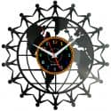 Mapa Świata Zegar Ścienny Płyta Winylowa Nowoczesny Dekoracyjny Na Prezent Urodziny W2968