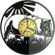 Hipopotam Zegar Ścienny Płyta Winylowa Nowoczesny Dekoracyjny Na Prezent Urodziny W2978