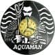 Aquaman Zegar Ścienny Płyta Winylowa Nowoczesny Dekoracyjny Na Prezent Urodziny W2982