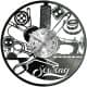 Szycie Szwalnia Zegar Ścienny Płyta Winylowa Nowoczesny Dekoracyjny Na Prezent Urodziny W2990