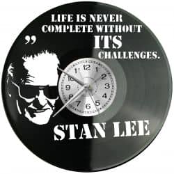 Stan Lee Zegar Ścienny Płyta Winylowa Nowoczesny Dekoracyjny Na Prezent Urodziny W2917S