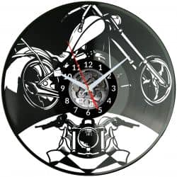 Motor Harley Zegar Ścienny Płyta Winylowa Nowoczesny Dekoracyjny Na Prezent Urodziny W2972R