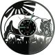 Hipopotam Zegar Ścienny Płyta Winylowa Nowoczesny Dekoracyjny Na Prezent Urodziny W2978R